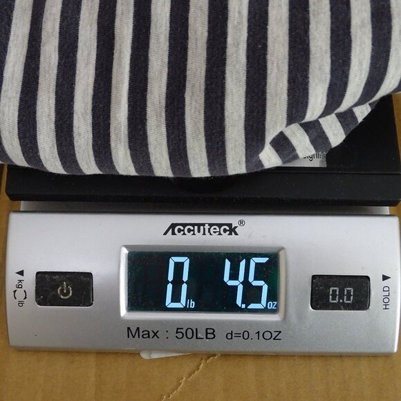 VonZipper Mens Gray Blue/Black Stripe Tank Top Size M Pocket Summer Cotton Blend - Picture 11 of 15